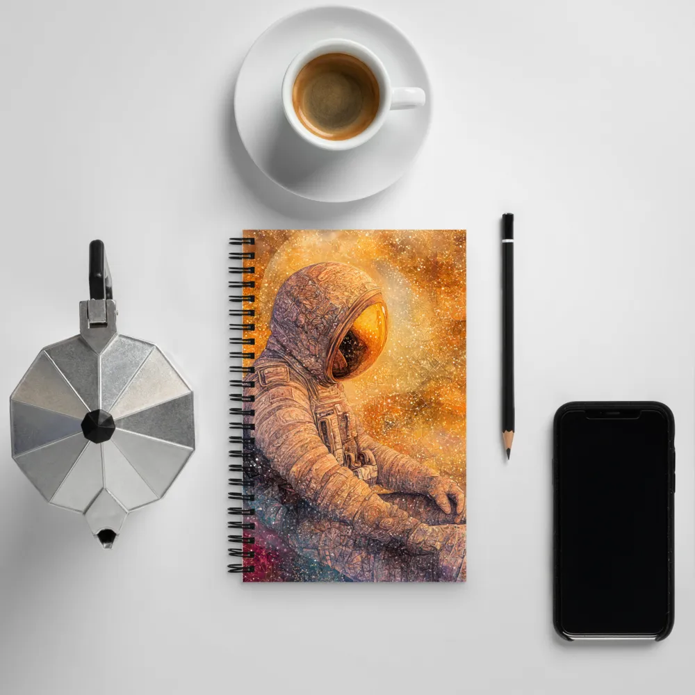 Contemplation in the Cosmos | Spiral Notebook