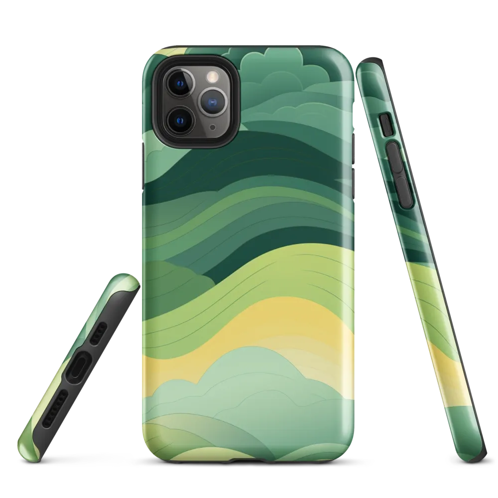 Serenity in Green | Phone Case |  11 Pro Max | Tough Case | Glossy