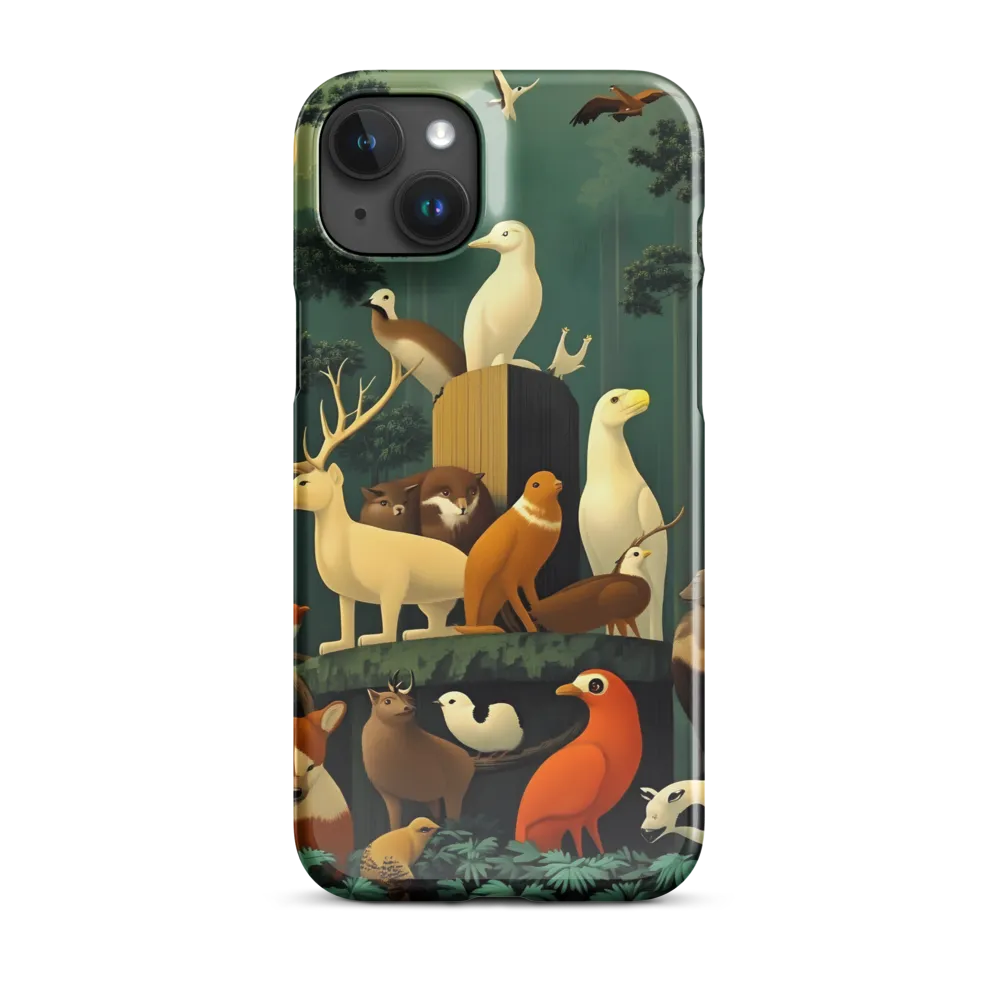 Forest Harmony | Phone Case |  15 Plus | Snap Case | Glossy