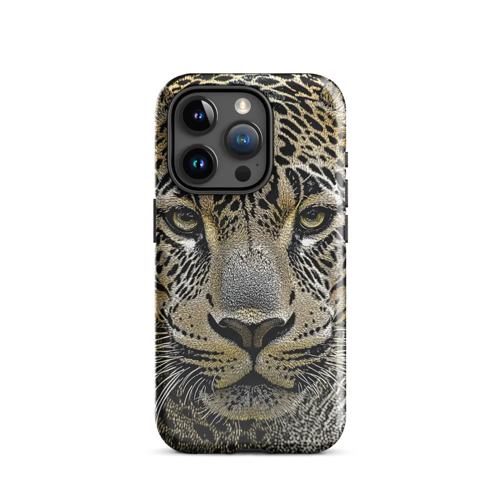The Majestic Gaze: Portrait of a Leopard