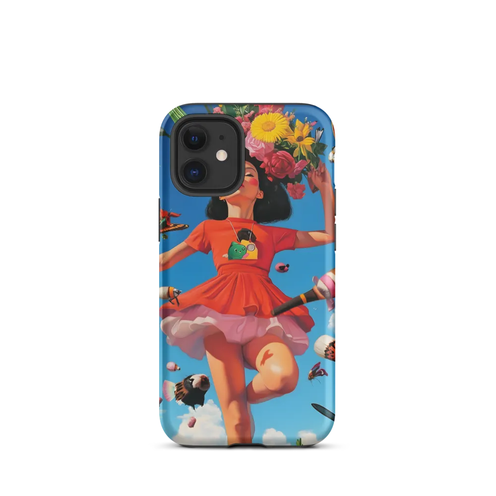 Joyful Whimsy | Phone Case |  12 mini | Tough Case | Matte