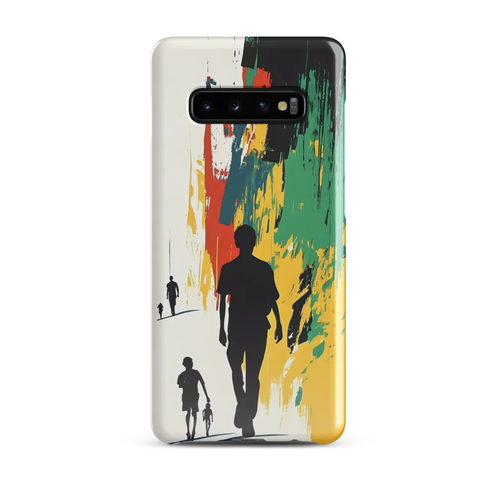 Journey of Silhouettes | Phone Case |  S10 Plus | Snap Case | Glossy