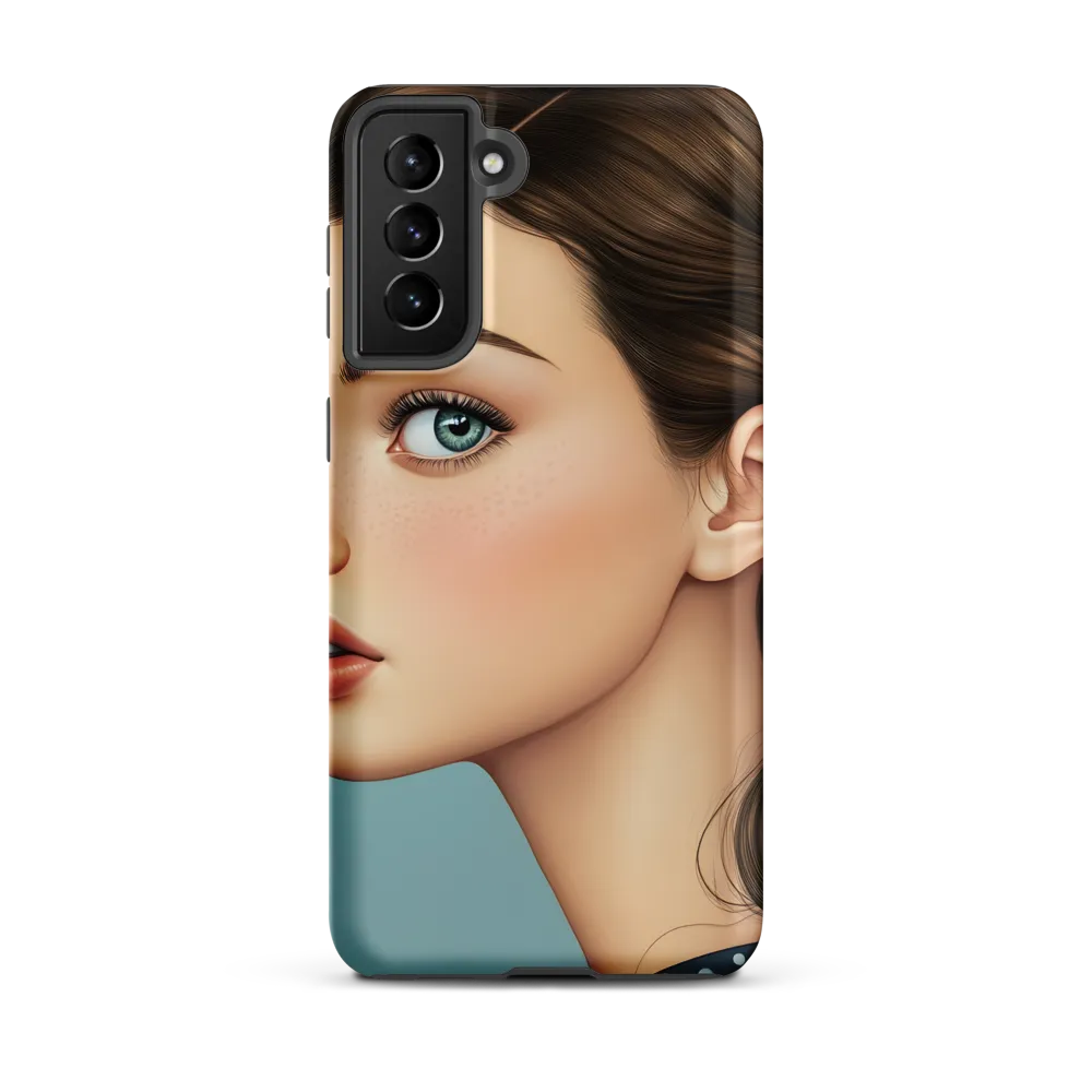 Captivating Gaze: A Modern Portrait
