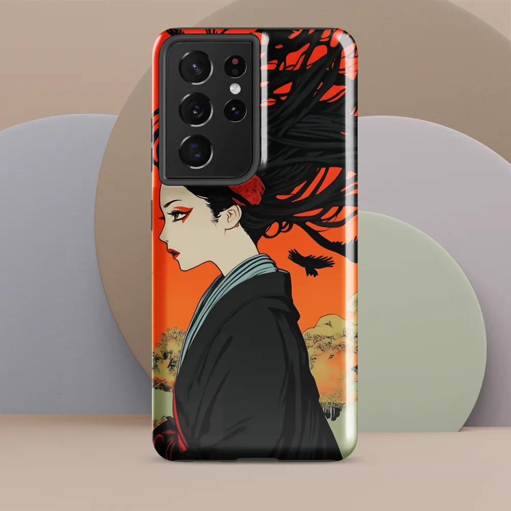Whispers of Shadows | Phone Case |  S21 Ultra | Tough Case | Glossy