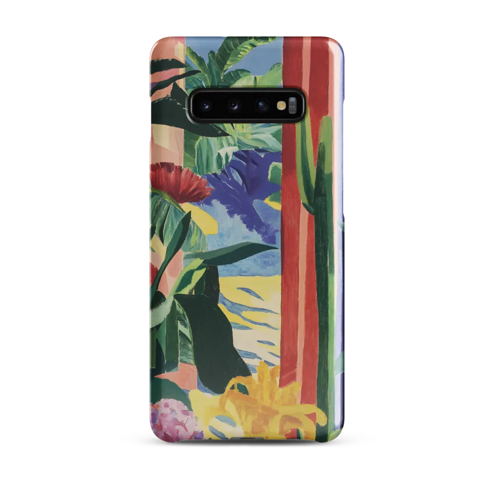 Lush Botanical Reverie | Phone Case |  S10 Plus | Snap Case | Glossy