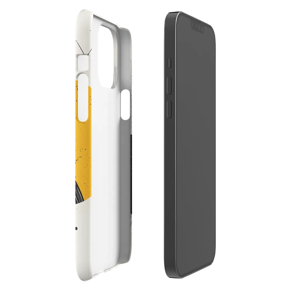 Dynamic Harmony in Black and Yellow