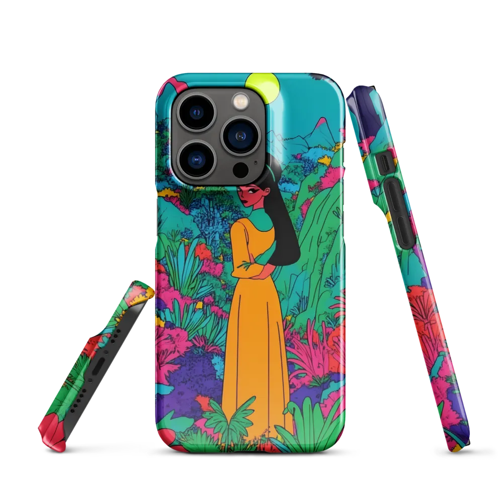 Ethereal Serenity in a Psychedelic Landscape