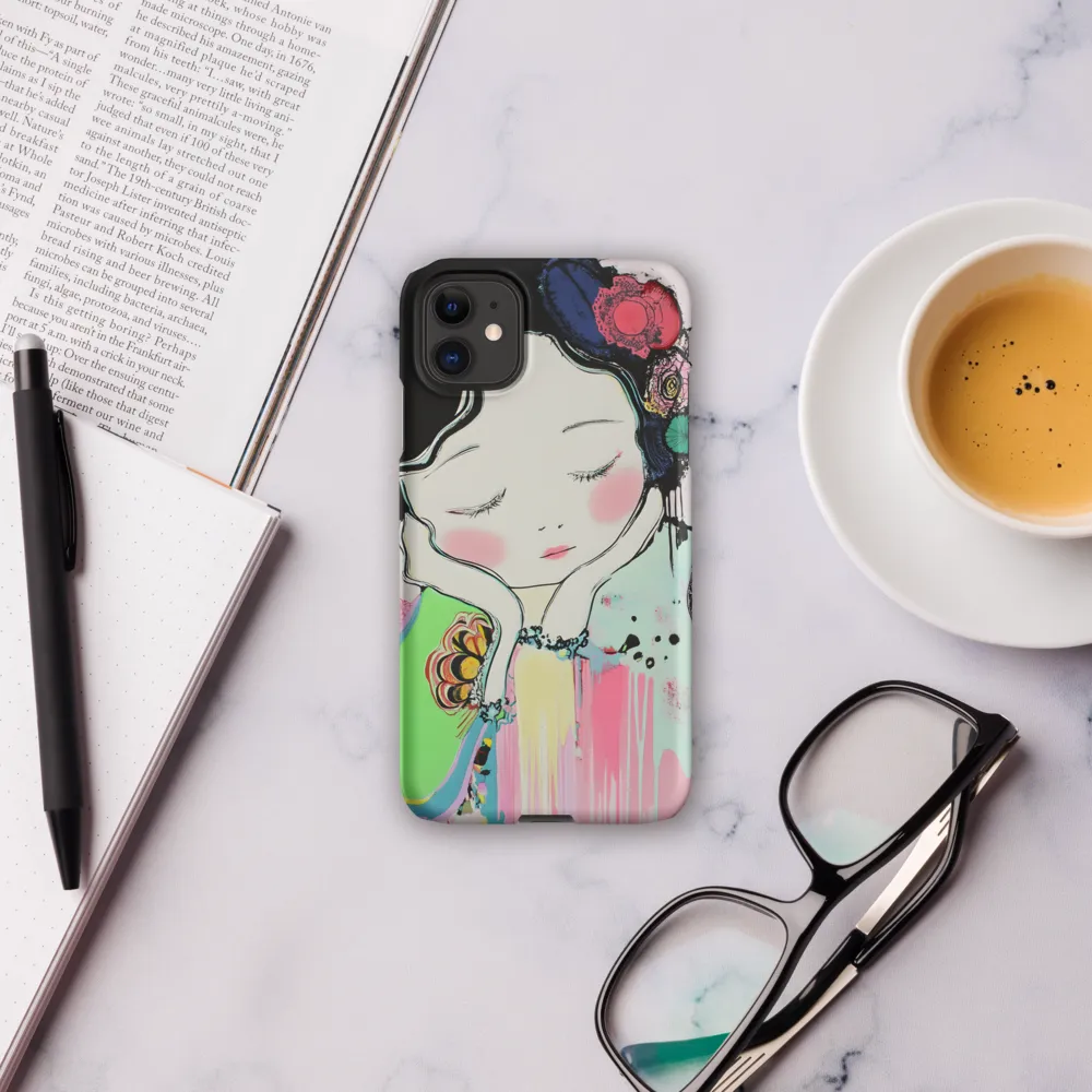 Whispers of Contemplation | Phone Case |  11 | Snap Case | Matte