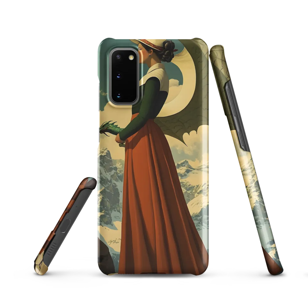Mystic Harmony: The Dragon Keeper | Phone Case |  S20 | Snap Case | Matte