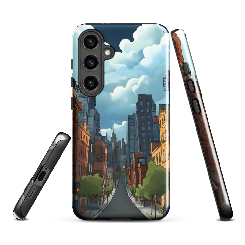 Urban Serenity: A Digital Cityscape
