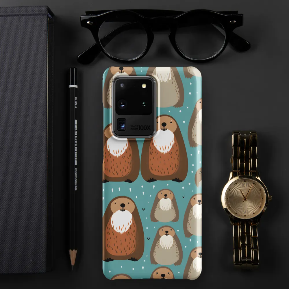 Whimsical Otter Pattern