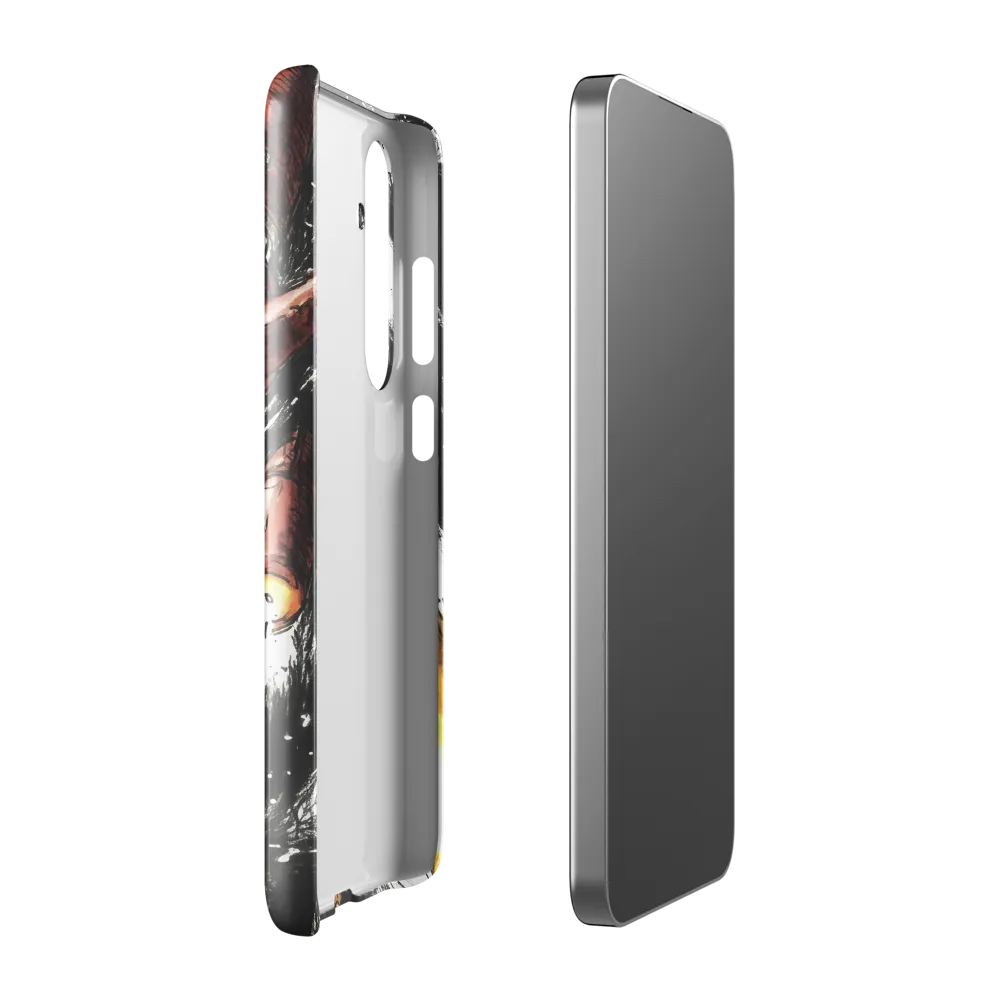 Ignition in the Abyss | Phone Case |  S24 Plus | Snap Case | Glossy