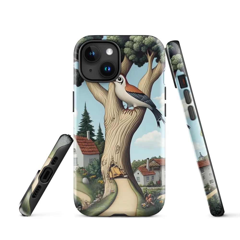 Whimsical Whispers of Nature | Phone Case |  15 | Tough Case | Glossy