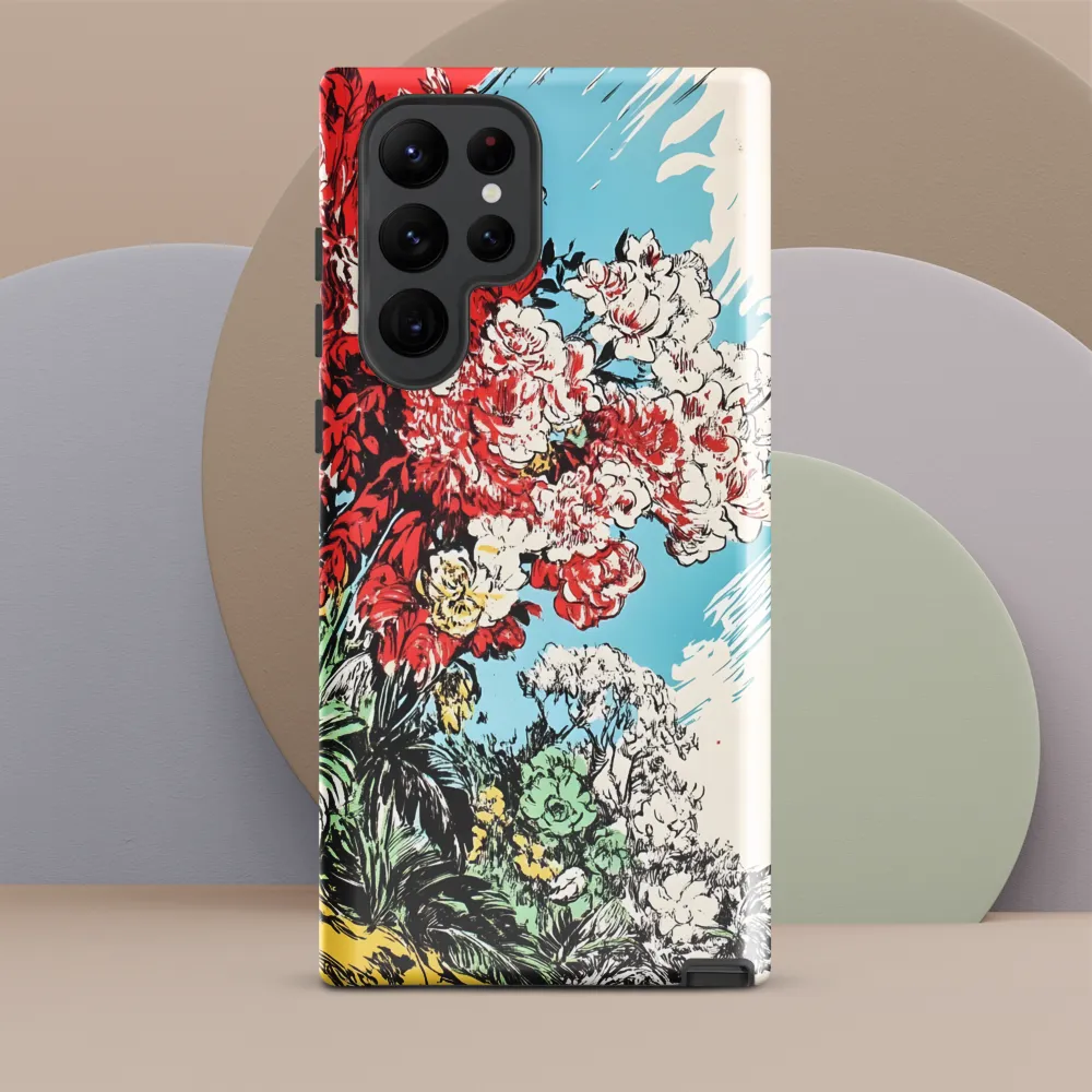 Floral Symphony in Bold Colors