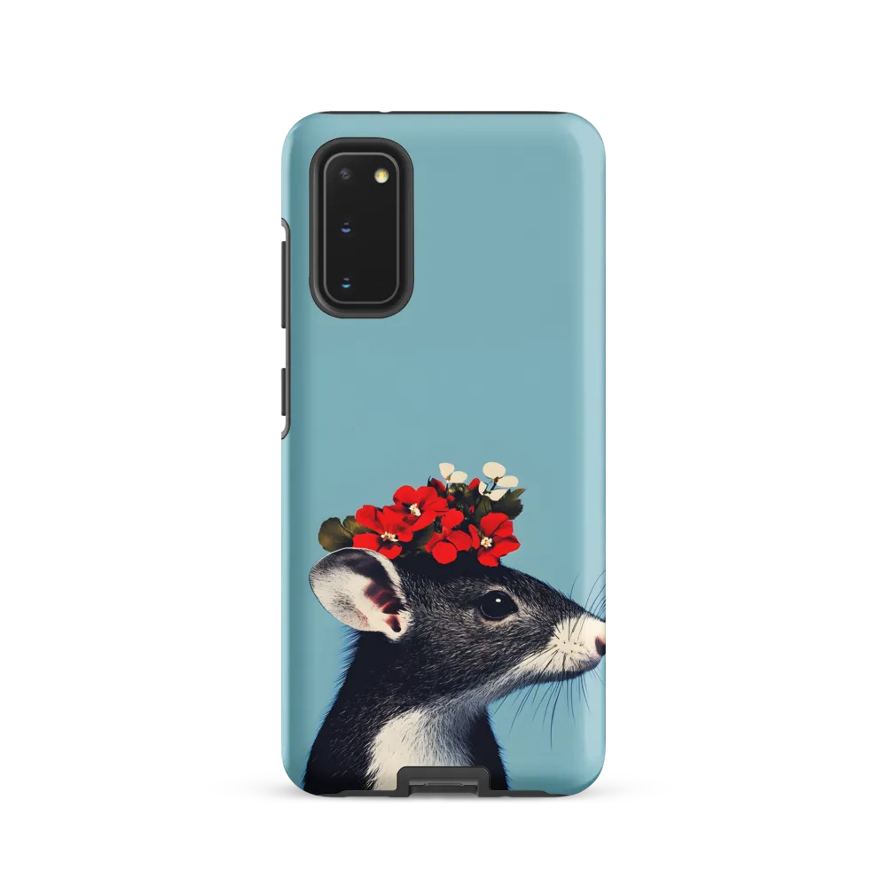 Whimsical Flora: A Mouse's Floral Crown