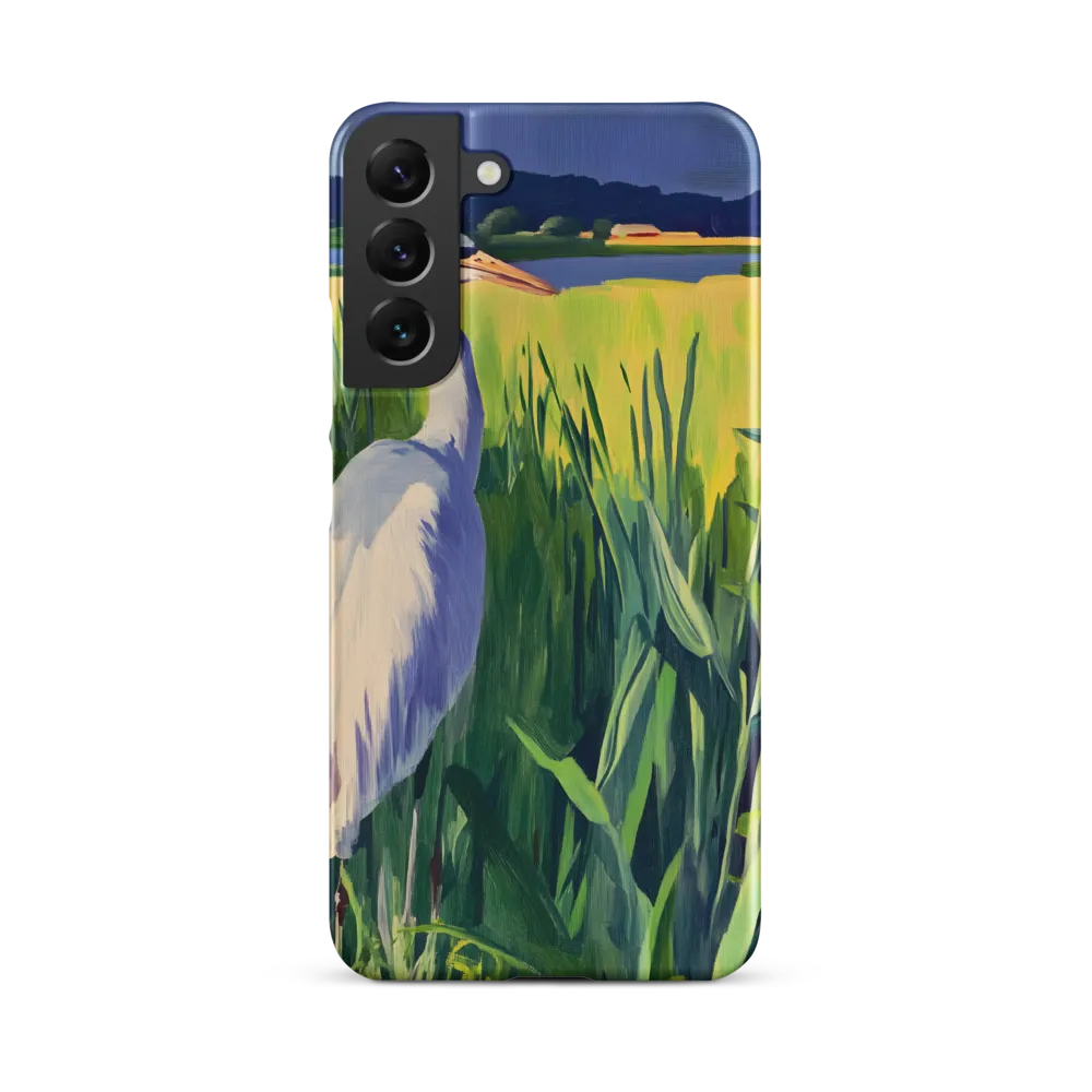 Graceful Presence: The Heron in the Meadow