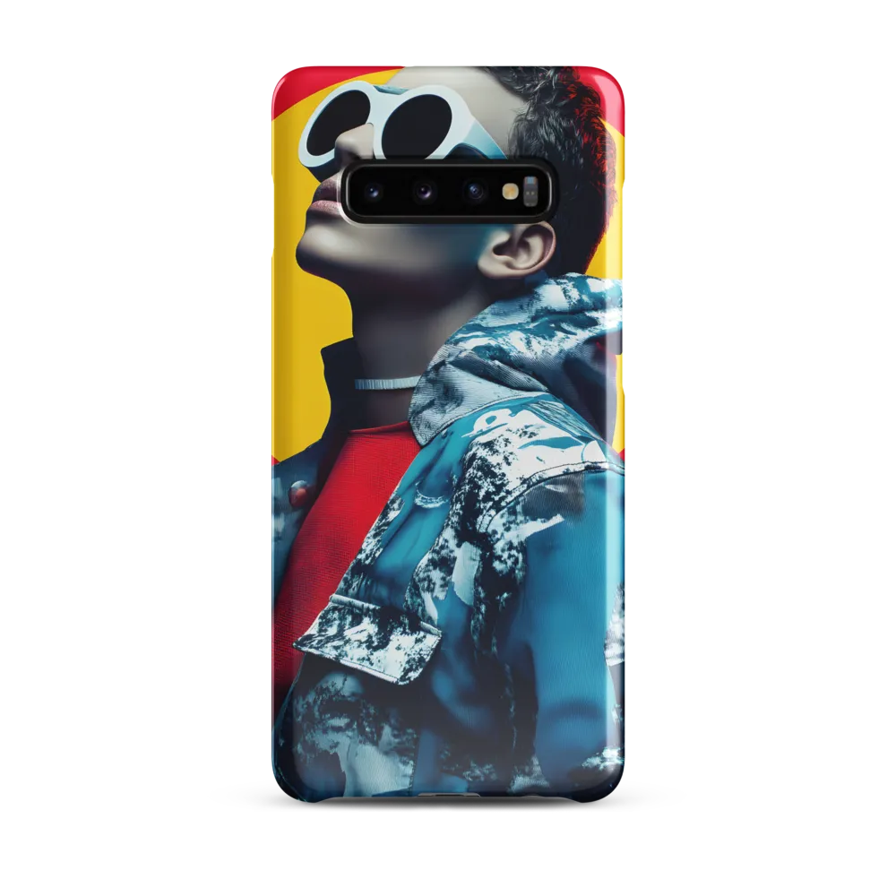 Bold Expressions: A Modern Fashion Portrait | Phone Case |  S10 Plus | Snap Case | Glossy