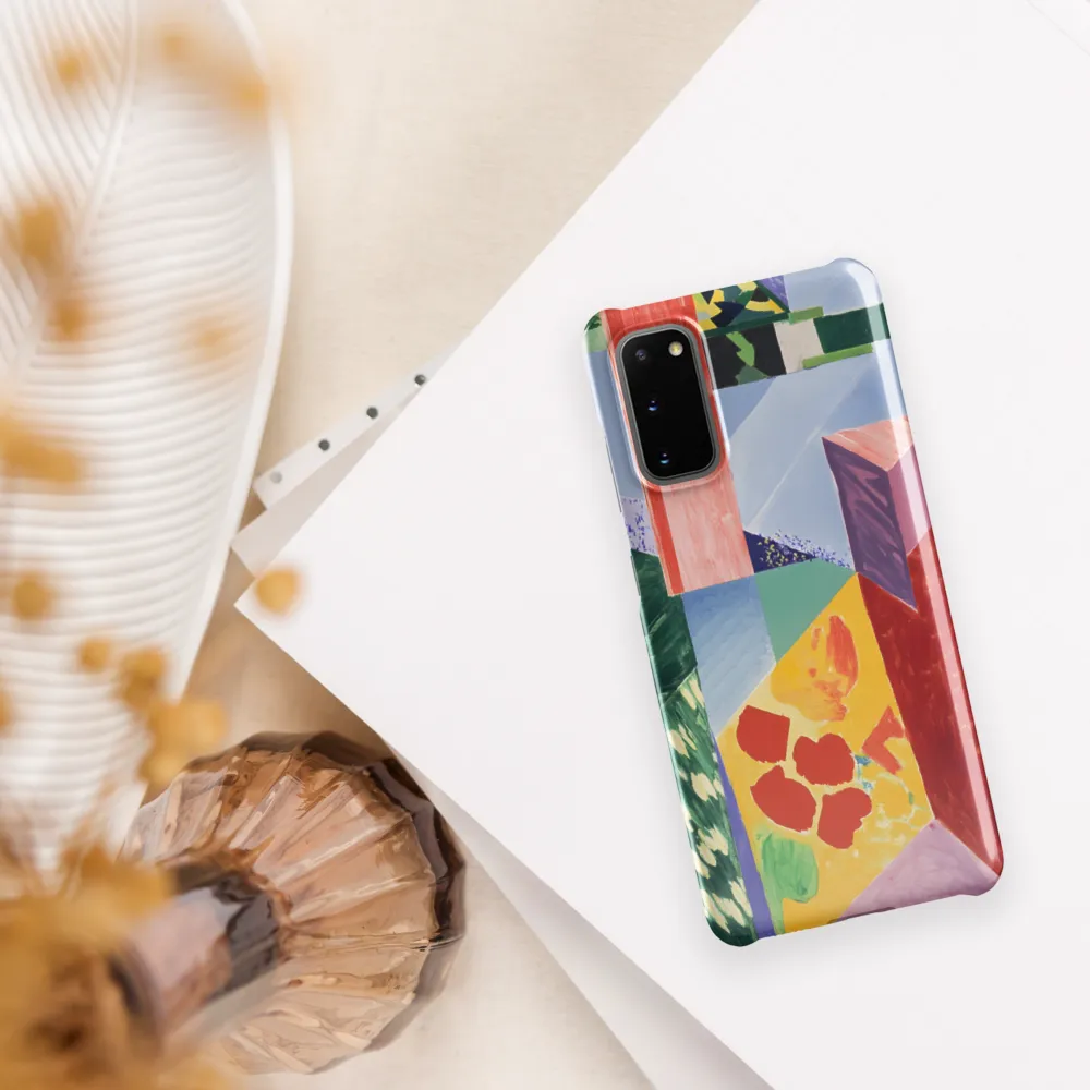 Interplay of Geometry and Color | Phone Case |  S20 | Snap Case | Glossy