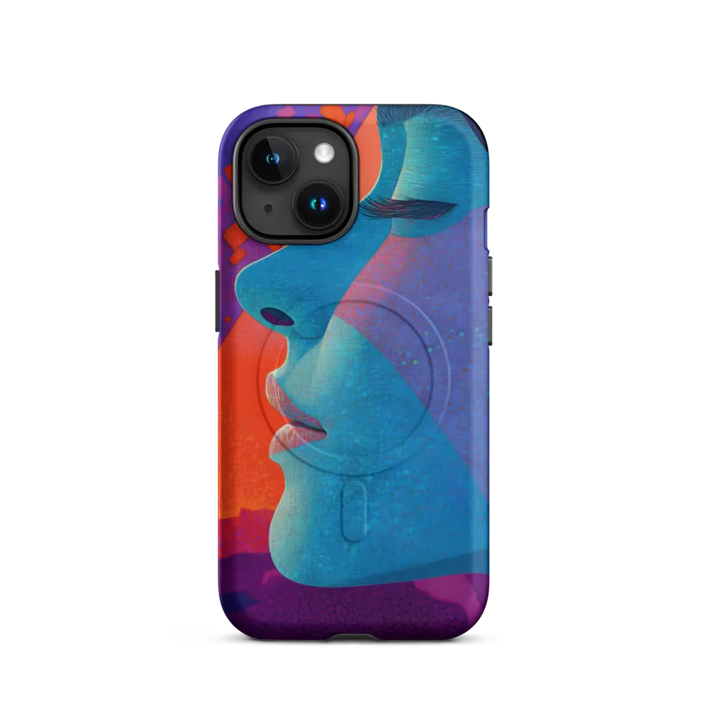 Cyan Profile with Magenta Mosaic