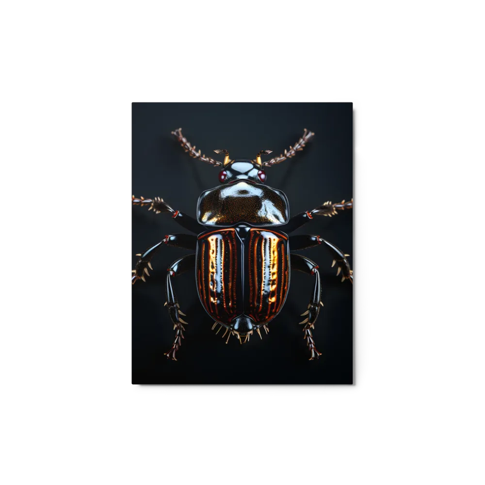 Luminous Insect Majesty | Metal Print | 11″×14″