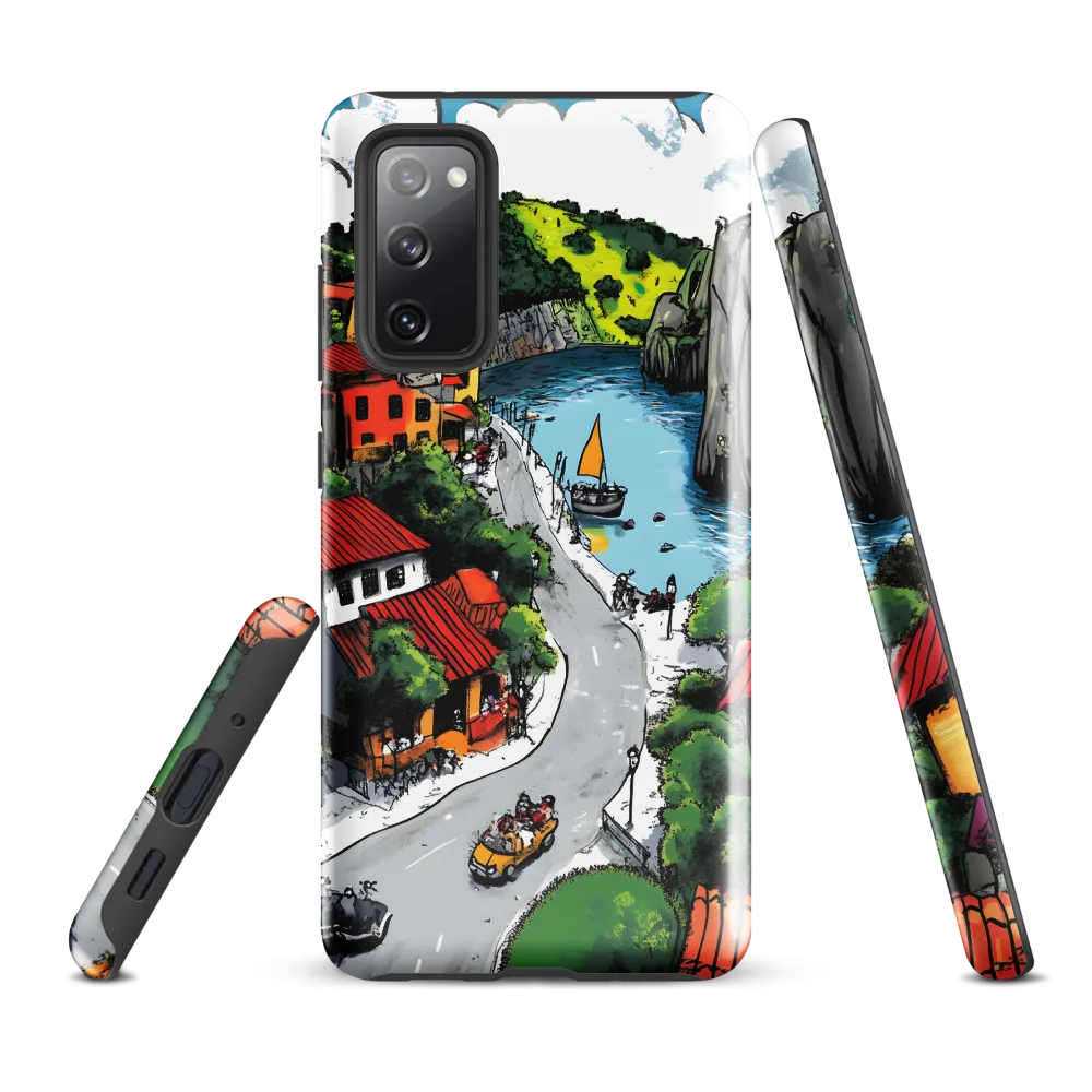 Whimsical Village by the Water