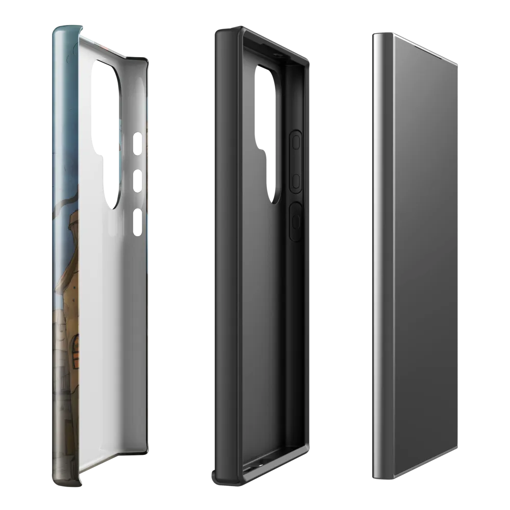 The Enigmatic Watchtower | Phone Case |  S24 Ultra | Tough Case | Glossy