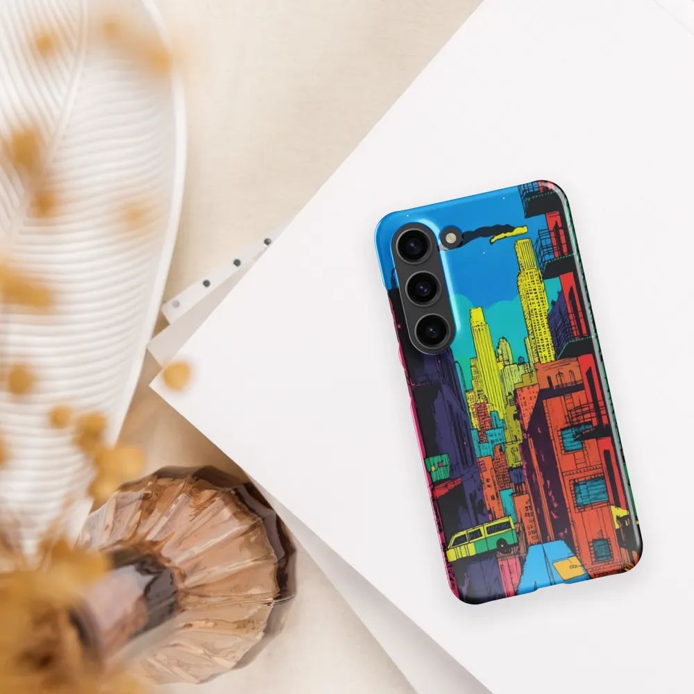 Urban Vibrance: A Pop Art Cityscape