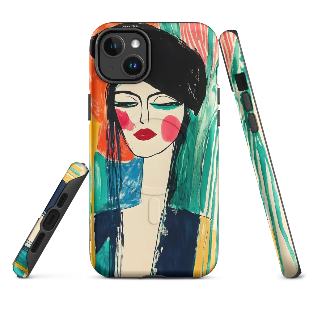 Portrait of Confidence | Phone Case |  14 Plus | MagSafe® Tough Case | Matte