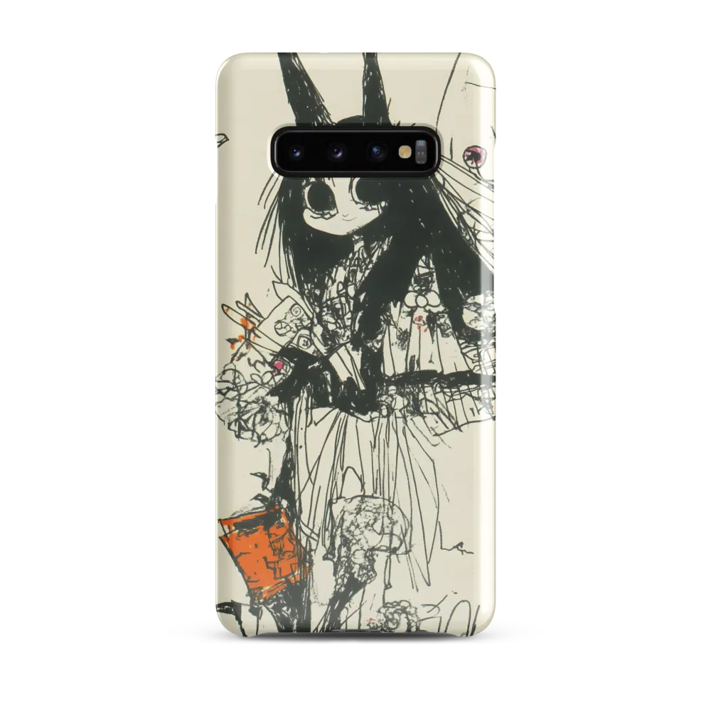 Whimsical Flora | Phone Case |  S10 Plus | Snap Case | Glossy