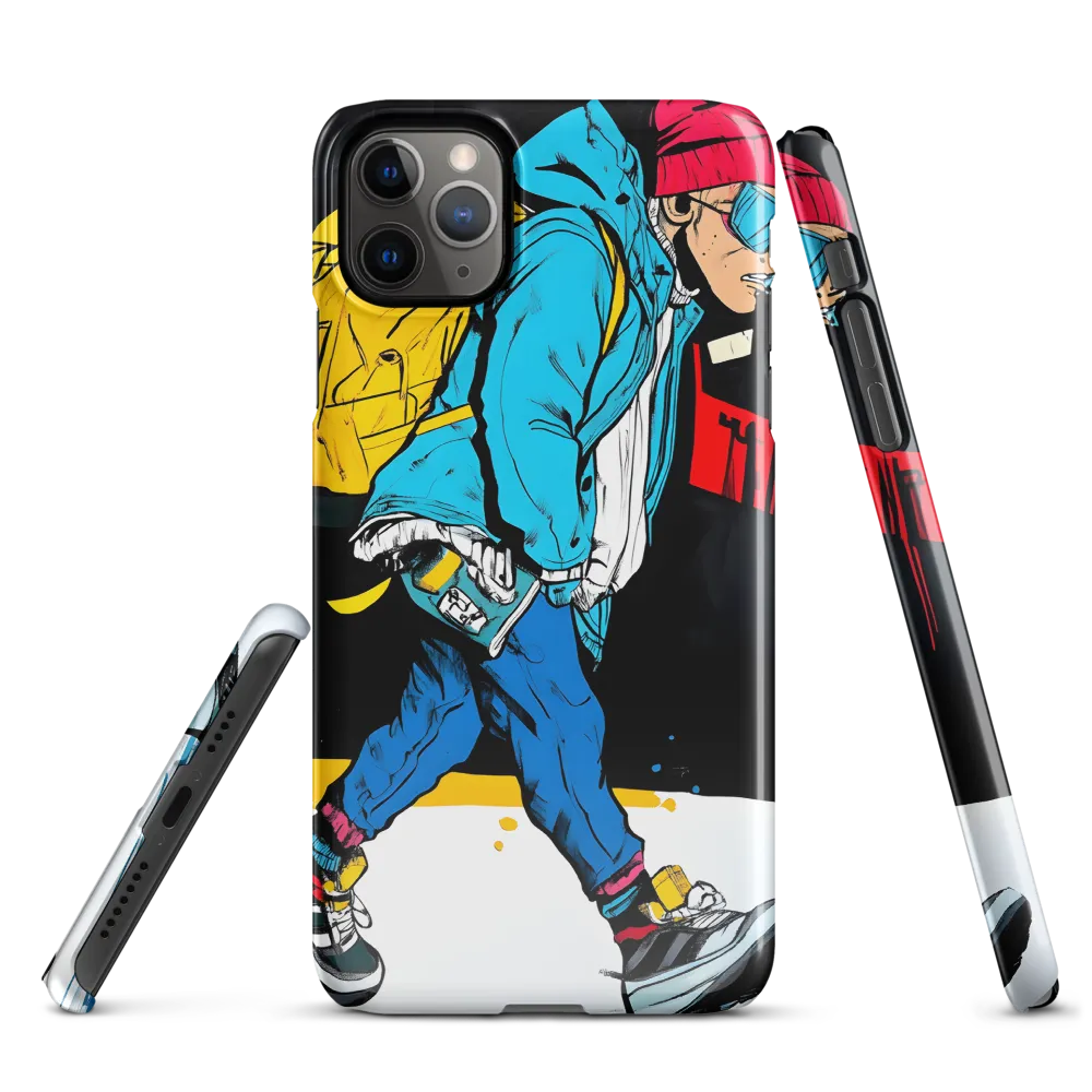 Urban Vibrance: A Youthful Journey | Phone Case |  11 Pro Max | Snap Case | Glossy