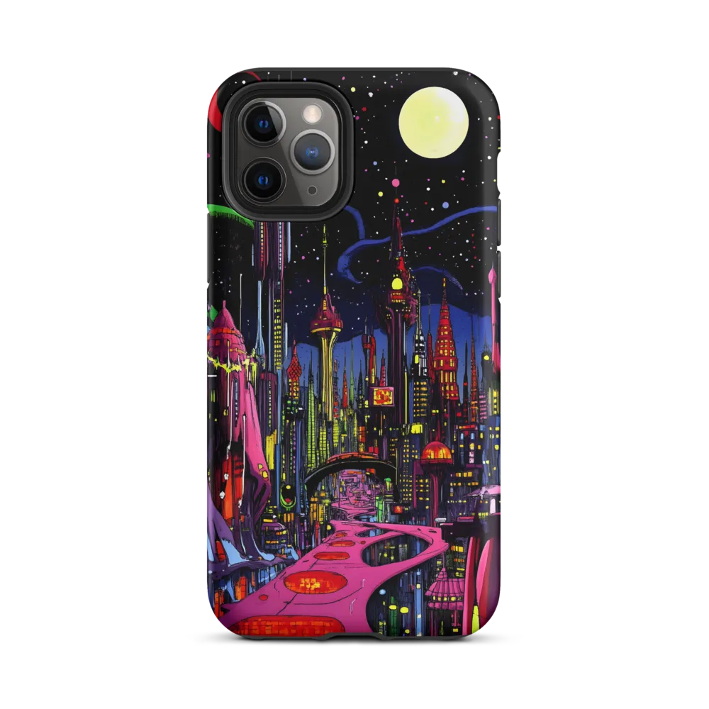 Neon Dreams of a Futuristic City