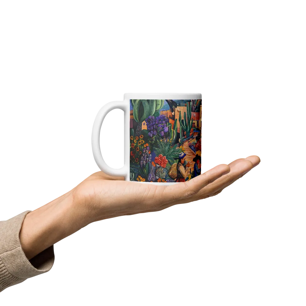 A Mosaic Journey Through Colorful Landscapes | Mugs | Multiple Sizes & Colors