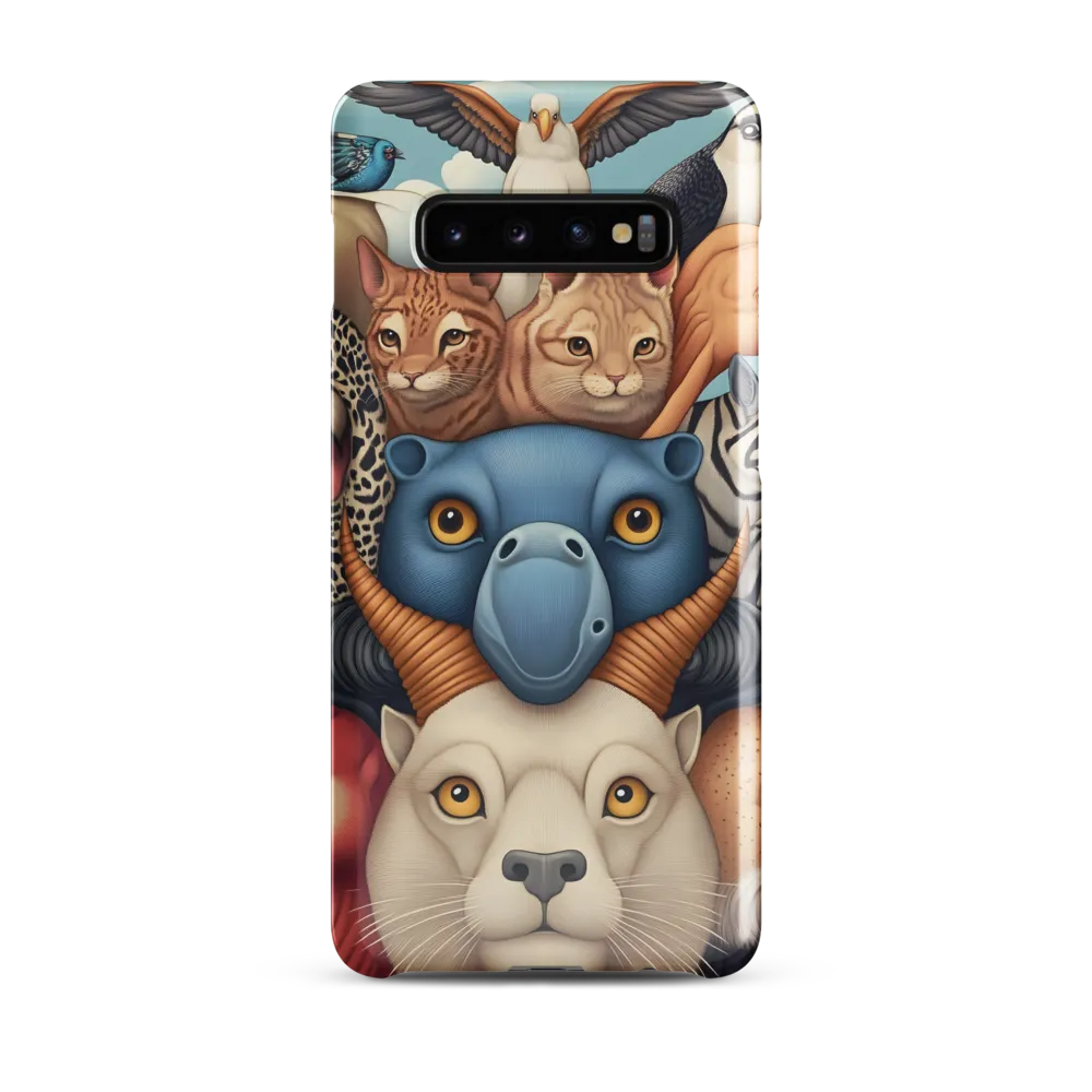 Harmonious Echoes of Wildlife | Phone Case |  S10 Plus | Snap Case | Glossy