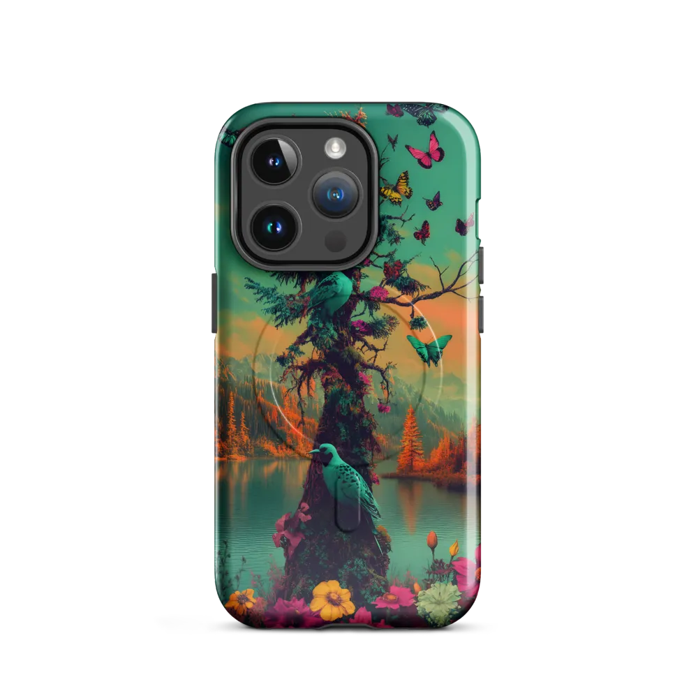 Whispers of a Vibrant Dream | Phone Case |  14 Pro | MagSafe® Tough Case | Glossy