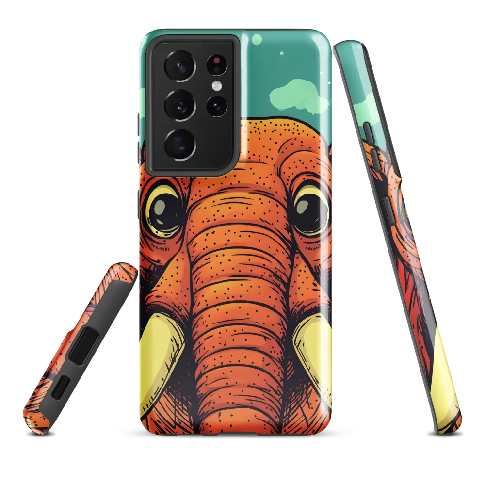 Whimsical Majesty: The Playful Elephant