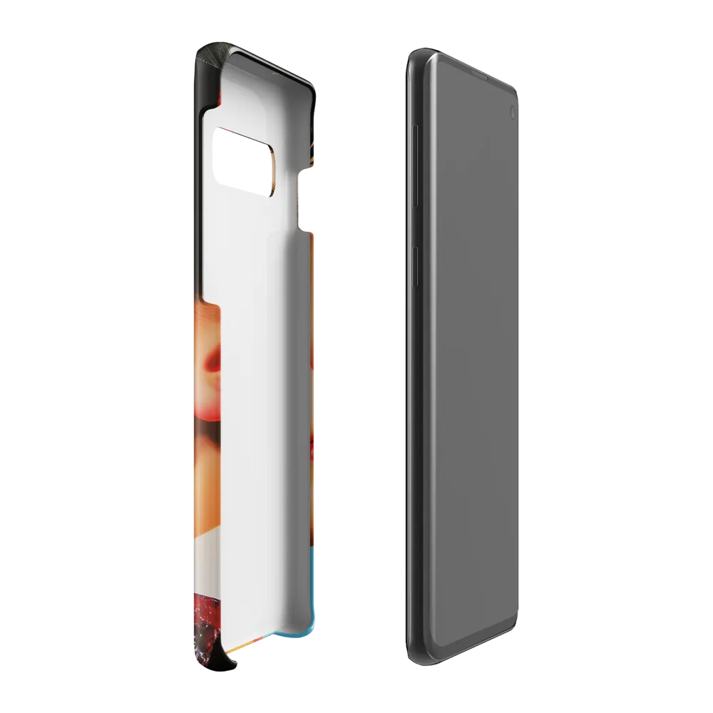 Radiant Elegance | Phone Case |  S10 Plus | Snap Case | Glossy