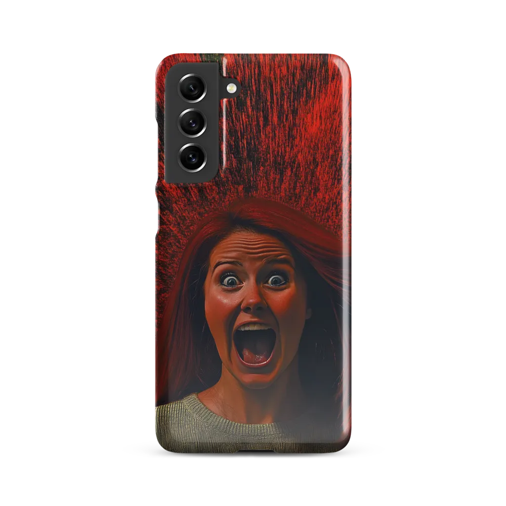 Eruption of Emotion | Phone Case |  S21 FE | Snap Case | Glossy