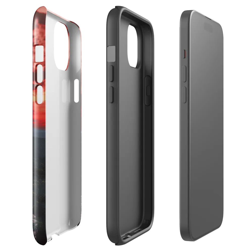Reflections at Dusk | Phone Case |  15 Plus | Tough Case | Glossy