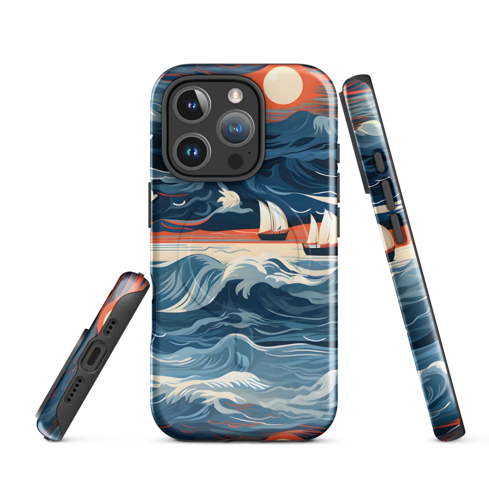 Ocean Whispers: A Voyage at Dusk