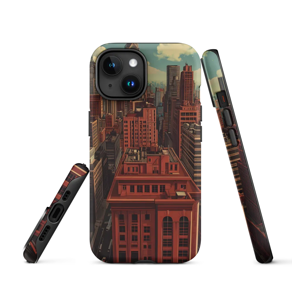 Urban Reverie: A Journey Through the City | Phone Case |  15 | Tough Case | Matte
