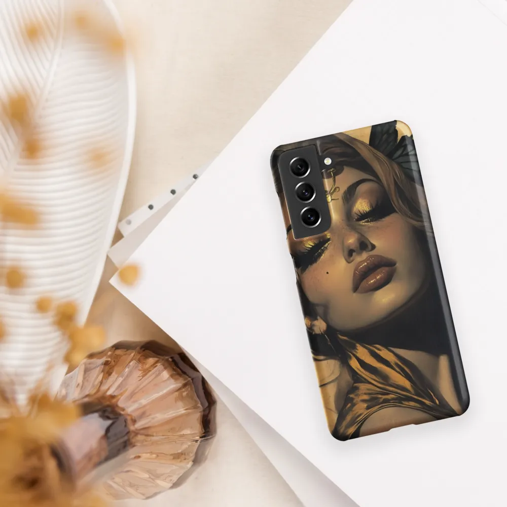 Enigmatic Beauty | Phone Case |  S21 | Snap Case | Matte