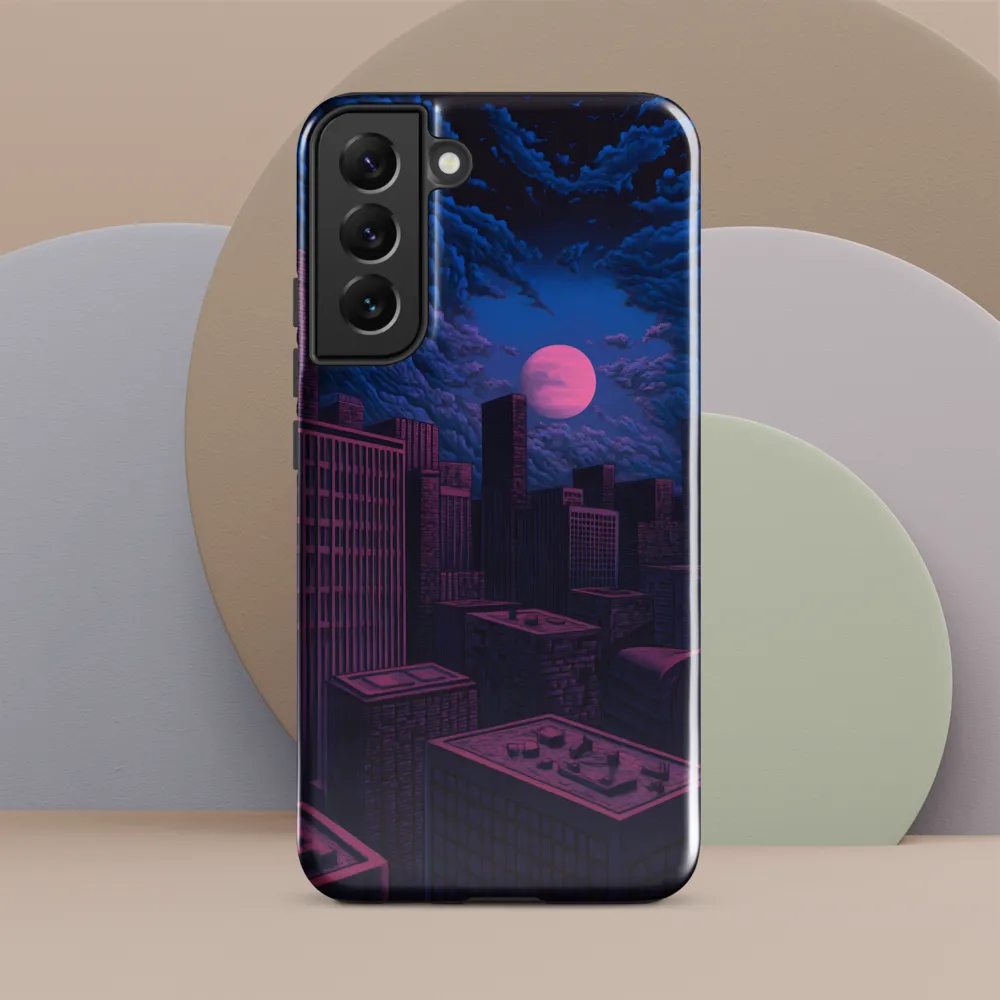 Moonlit Urban Dreams | Phone Case |  S22 Plus | Tough Case | Glossy