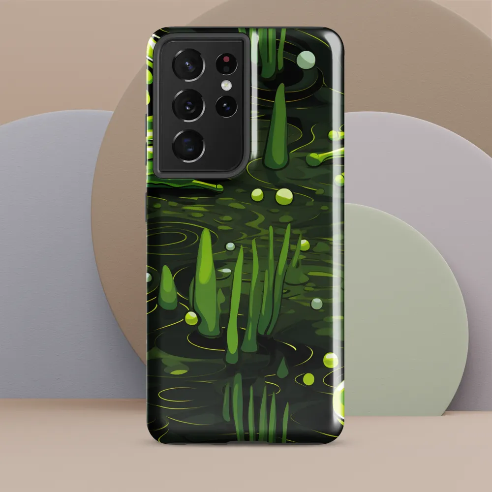 Green Harmony: Life Beneath the Surface
