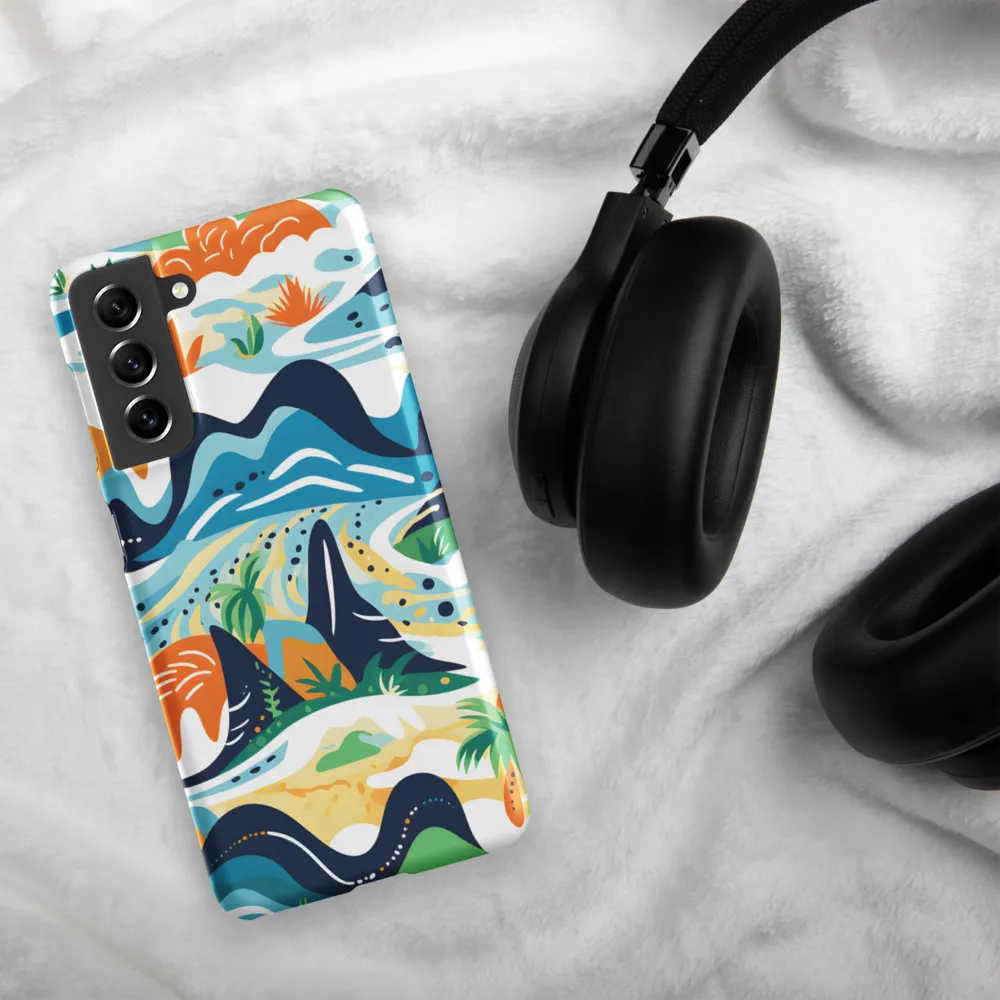 Abstract Tropical Landscape