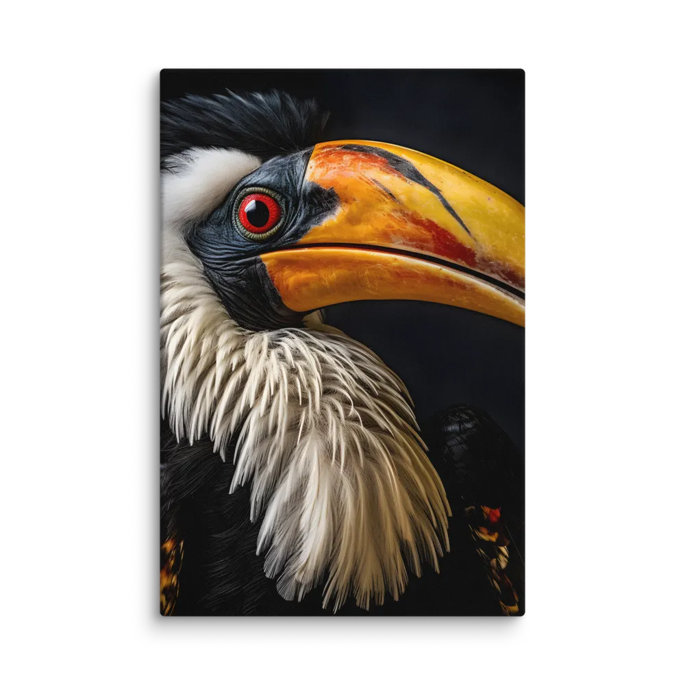 Majestic Hornbill Portrait