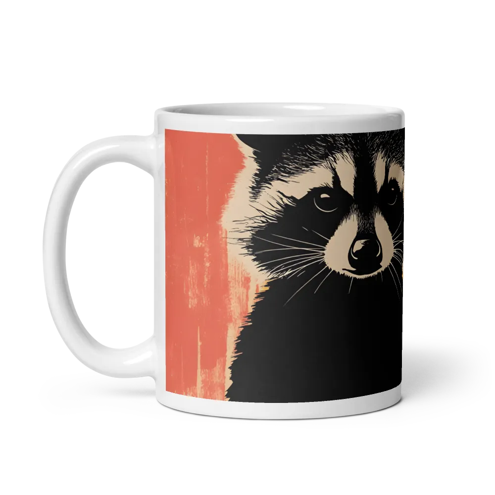 Whimsical Raccoon Portrait | Mugs | Multiple Sizes & Colors