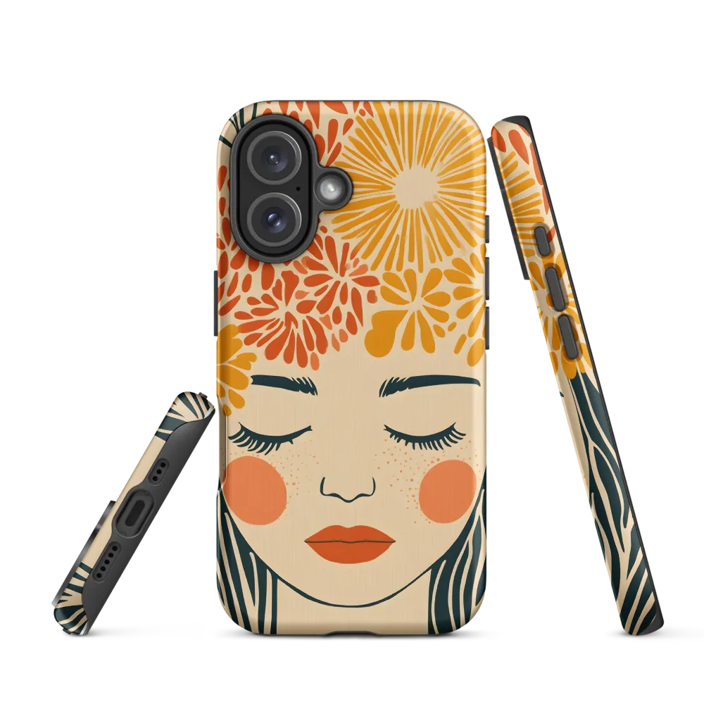 Serenity in Bloom | Phone Case |  16 | Tough Case | Matte