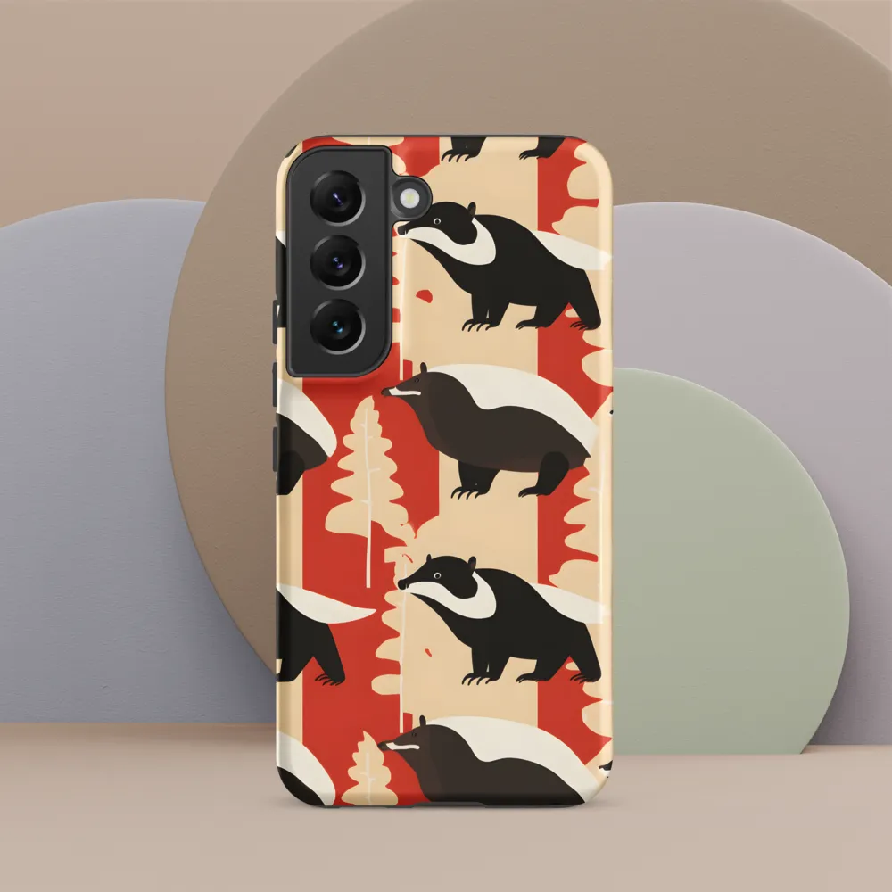 Wildlife Pattern: The Badger Tale