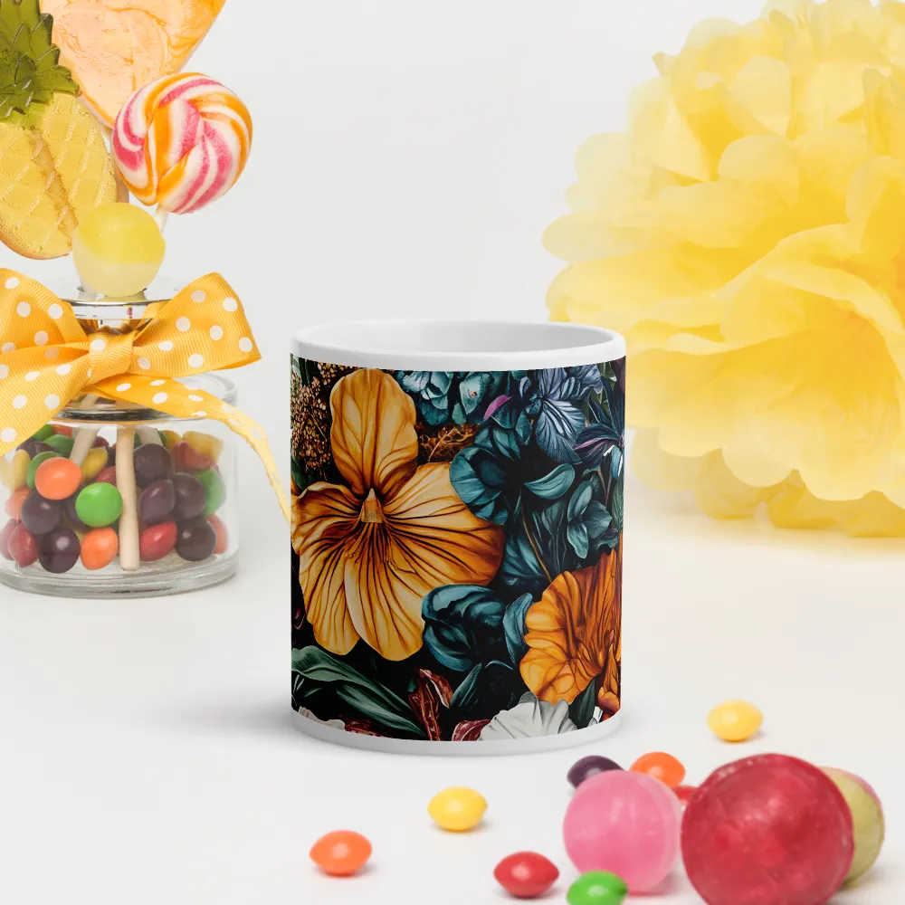 Floral Symphony | Mugs | Multiple Sizes & Colors