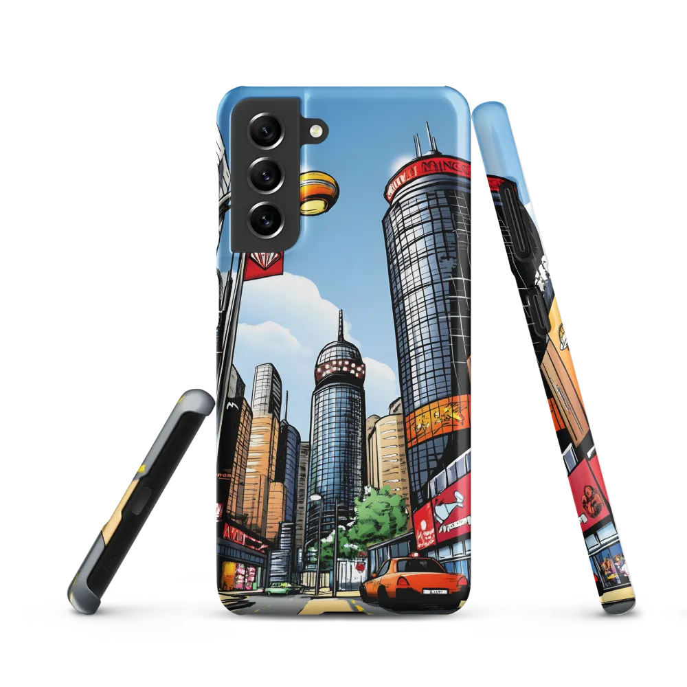 Urban Pulse: A Comic Cityscape